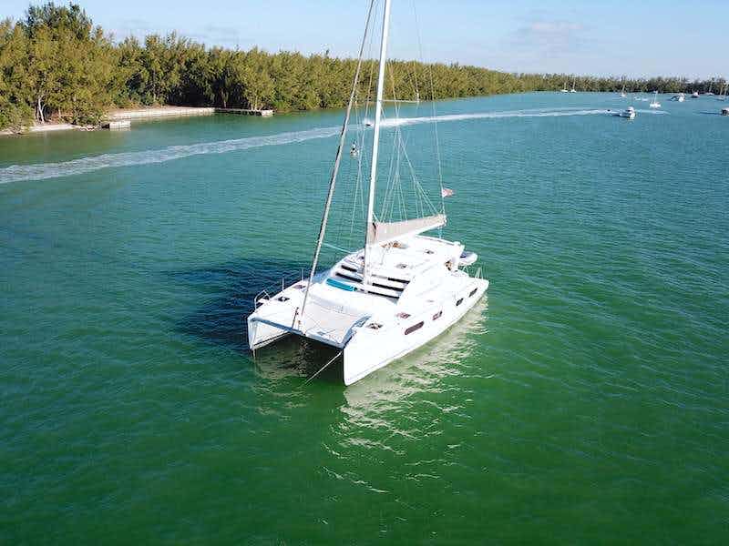 the space between - Catamaran charter Key West & Boat hire in Florida & Bahamas 1