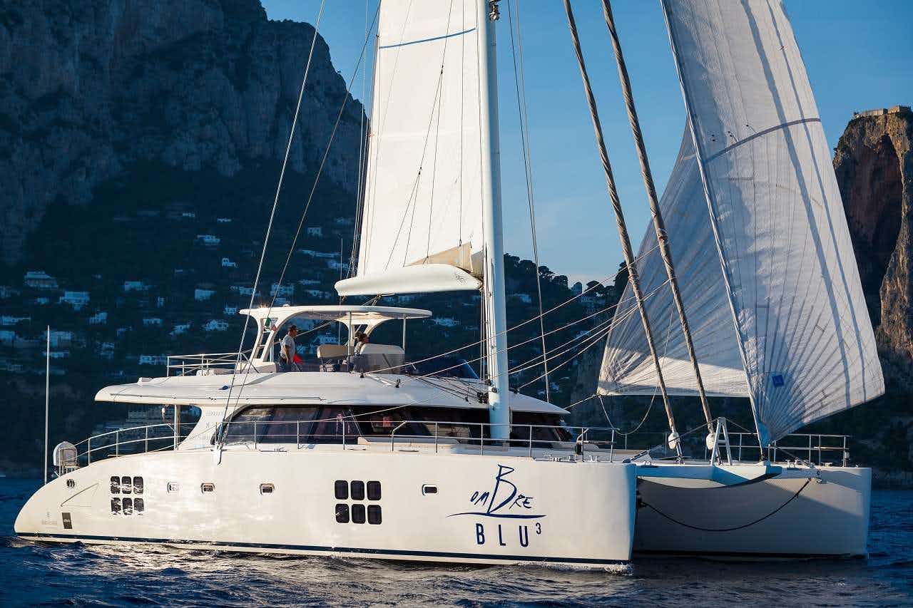 OMBRE BLU3 - Catamaran Charter Sardinia & Boat hire in Fr. Riviera & Tyrrhenian Sea 1